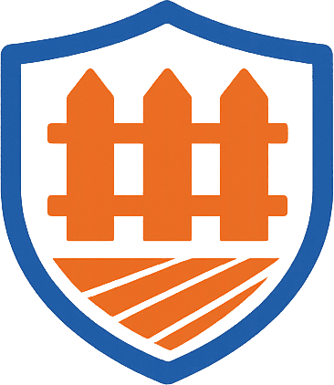 Fence and Deck Defender Shield Logo